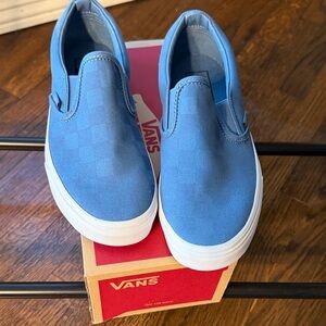 Vans Blue Slip-On Shoes